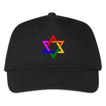 Israel lgbt - Kinder Basecap - Schwarz - Vorne