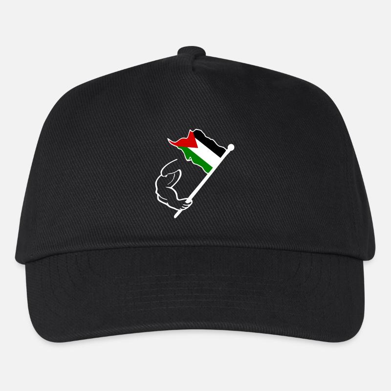 Free palestine - Kinder Basecap - Schwarz