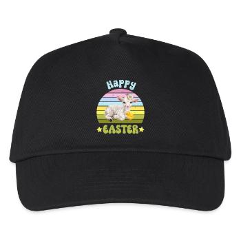 Easter Lamb Sheep - Kids’ Baseball Cap - black - Front