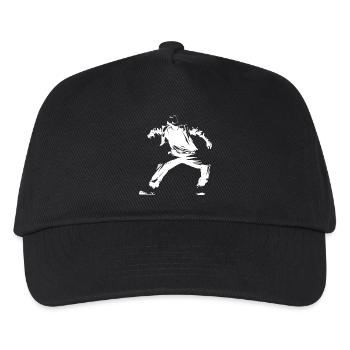 Graphismes Breakdancer - Casquette de baseball Enfant - noir - Devant