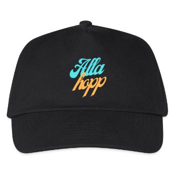 schlappGosch - Kids’ Baseball Cap - black - Front