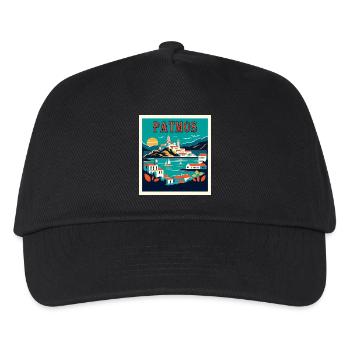 Patmos Greece Vacation Vacation Travel - Kids’ Baseball Cap - black - Front
