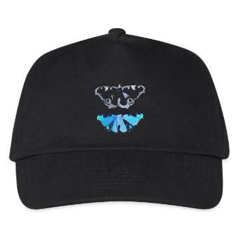 aus der Rolle fallen / fall out of character - Kinder Basecap - Schwarz - Vorne