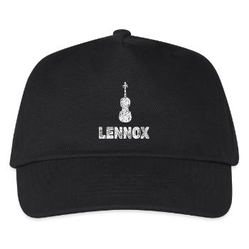 Bratsche Lennox - Kinder Basecap - Schwarz - Vorne