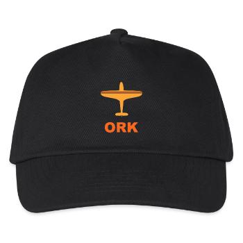 Flughafen Cork - Ireland - Irland - Spotter - Kinder Basecap - Schwarz - Vorne