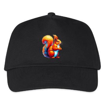 Squirrel - Kids’ Baseball Cap - black - Front