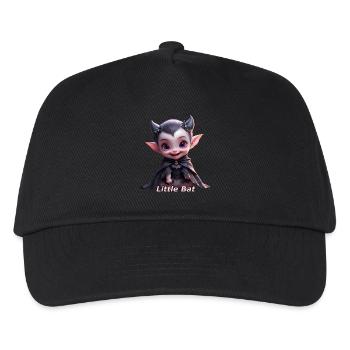 Bat - Kids’ Baseball Cap - black - Front