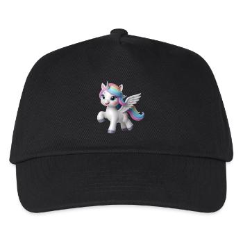 Unicorn 2 - Kids’ Baseball Cap - black - Front