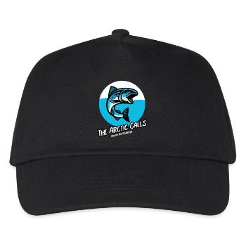 The Arctic Calls Reel in the Challenge - Kids’ Baseball Cap - black - Front