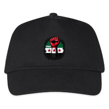 Free Syria Free Syria Hand Women - Kids’ Baseball Cap - black - Front