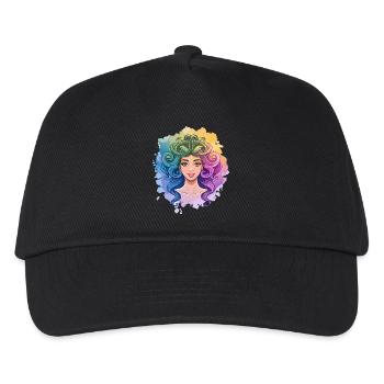 Rainbow Medusa - Kids’ Baseball Cap - black - Front