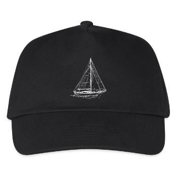 Croquis de navigation - Casquette de baseball Enfant - noir - Devant
