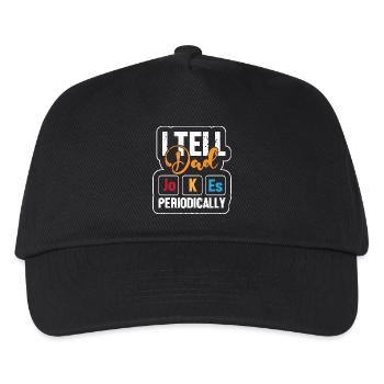 Tableau périodique - Casquette de baseball Enfant - noir - Devant