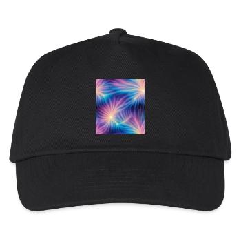 Explosions cosmiques colorées - Casquette de baseball Enfant - noir - Devant
