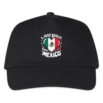 Mexico Mexico Mexican Spanish - Kids’ Baseball Cap - black - Front