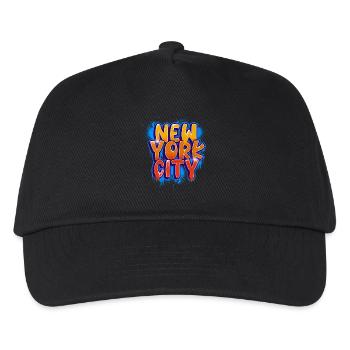 New York City - Kinder Basecap - Schwarz - Vorne