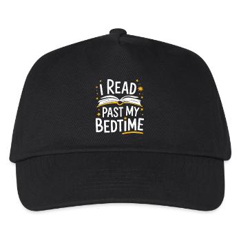 Books Book Reading Library Library Bookworm - Kids’ Baseball Cap - black - Front