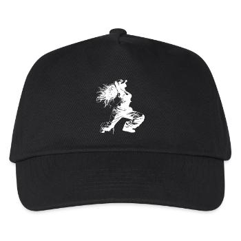 Dessin de breakdancer - Casquette de baseball Enfant - noir - Devant