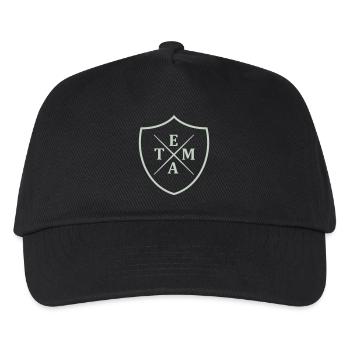 Team Crest - Kids’ Baseball Cap - black - Front