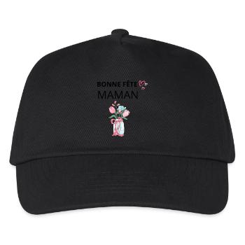 Schönen Muttertag - Kinder Basecap - Schwarz - Vorne
