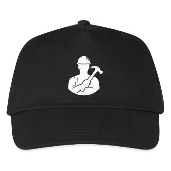 craftsman - Kids’ Baseball Cap - black - Front