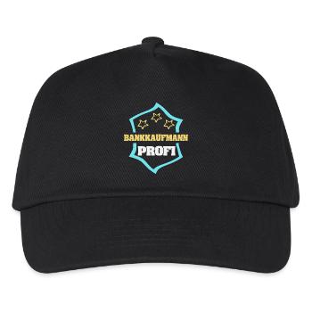 Banker as a profession - Kids’ Baseball Cap - black - Front
