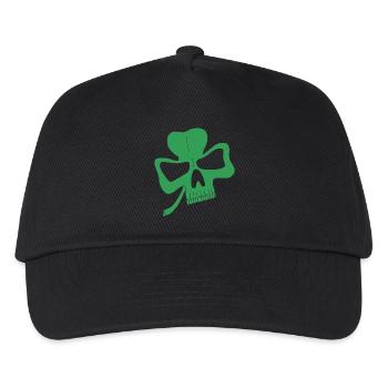 Crâne de trèfle - Casquette de baseball Enfant - noir - Devant
