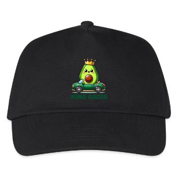avocado king - Kinder Basecap - Schwarz - Vorne