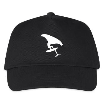 Wingsurfer dynamique sur l’eau - Casquette de baseball Enfant - noir - Devant