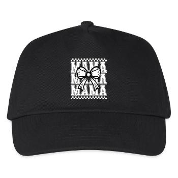 Mama - Kinder Basecap - Schwarz - Vorne