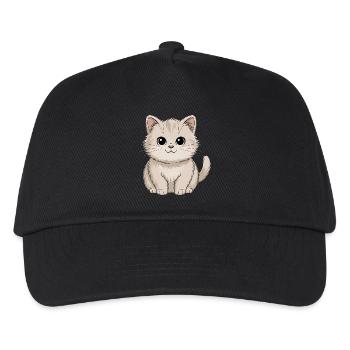 Persian cat - Kids’ Baseball Cap - black - Front