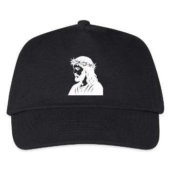 jesus - Kinder Basecap - Schwarz - Vorne