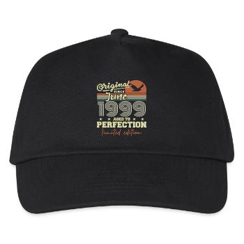 Jahrgang Juni 1999, Juni 1999, Jahrgang Juni 1999 Juni 1999 - Kinder Basecap - Schwarz - Vorne