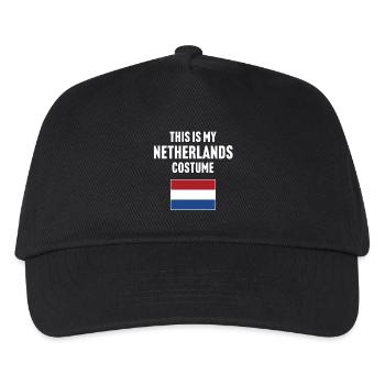 This my Netherlands costume - Kids’ Baseball Cap - black - Front