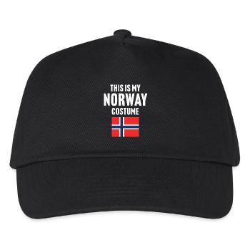 This my Norway costume - Kids’ Baseball Cap - black - Front