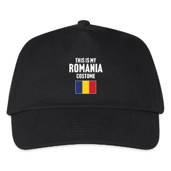 This my Romania costume - Kids’ Baseball Cap - black - Front