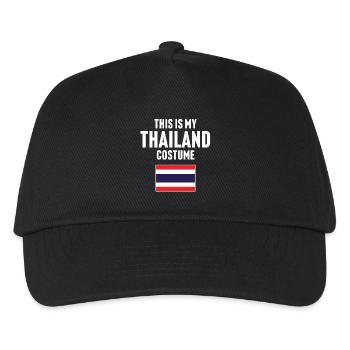 This my Thailand costume - Kids’ Baseball Cap - black - Front