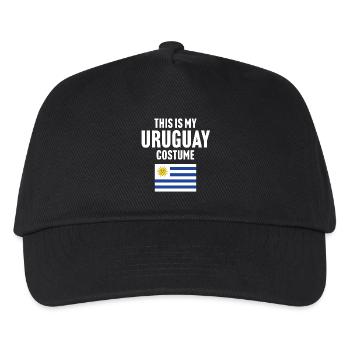This my Uruguay costume - Kids’ Baseball Cap - black - Front