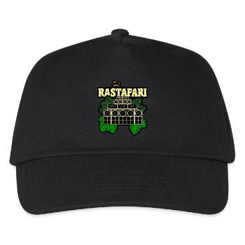 Rastafari Soundsystem - Kinder Basecap - Schwarz - Vorne