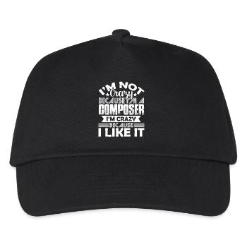 Composer Love Being A Composer - Kids’ Baseball Cap - black - Front