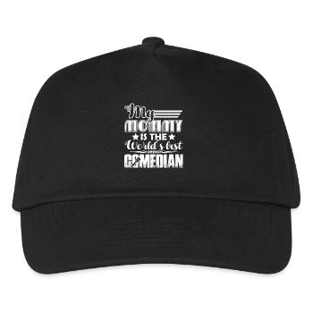 Comedian My Mommy Is The Best - Kids’ Baseball Cap - black - Front