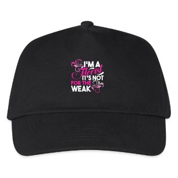 Florist Is Not For The Weak - Kids’ Baseball Cap - black - Front