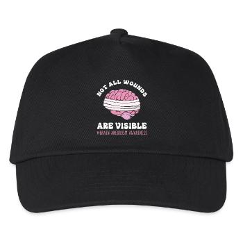 Anévrisme cérébral - Casquette de baseball Enfant - noir - Devant