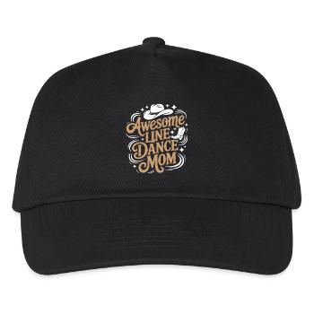 Maman de danse en ligne. Merveilleuse maman de danse en ligne - Casquette de baseball Enfant - noir - Devant