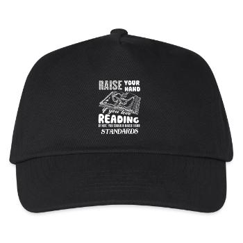 Reading If You Love Reading - Kids’ Baseball Cap - black - Front