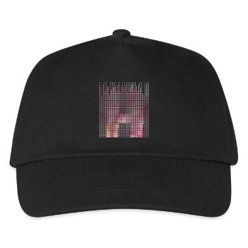 Letter H, name, the letter H - Kids’ Baseball Cap - black - Front
