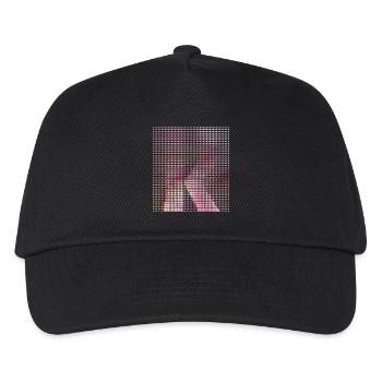 Letter K, name, the letter K - Kids’ Baseball Cap - black - Front