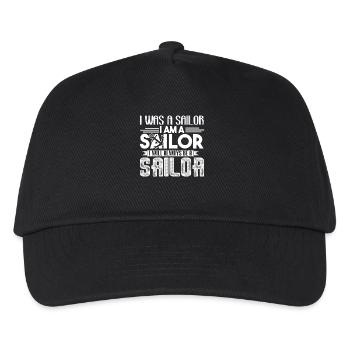 Sailor I Will Always Be A Sailor - Kids’ Baseball Cap - black - Front