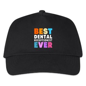 Receptionist Dentist - Kids’ Baseball Cap - black - Front