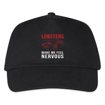 Homard Fruits de mer Homard Homard Épineux - Casquette de baseball Enfant - noir - Devant